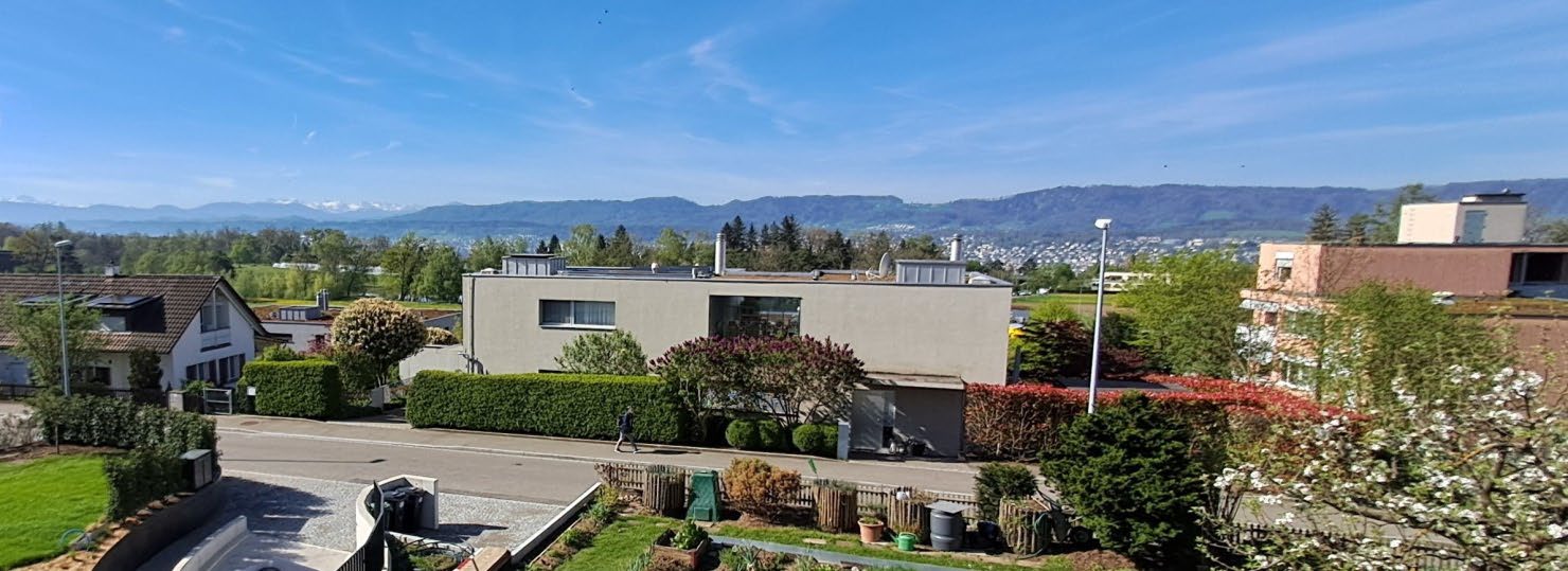 Ausblick aus Haus B