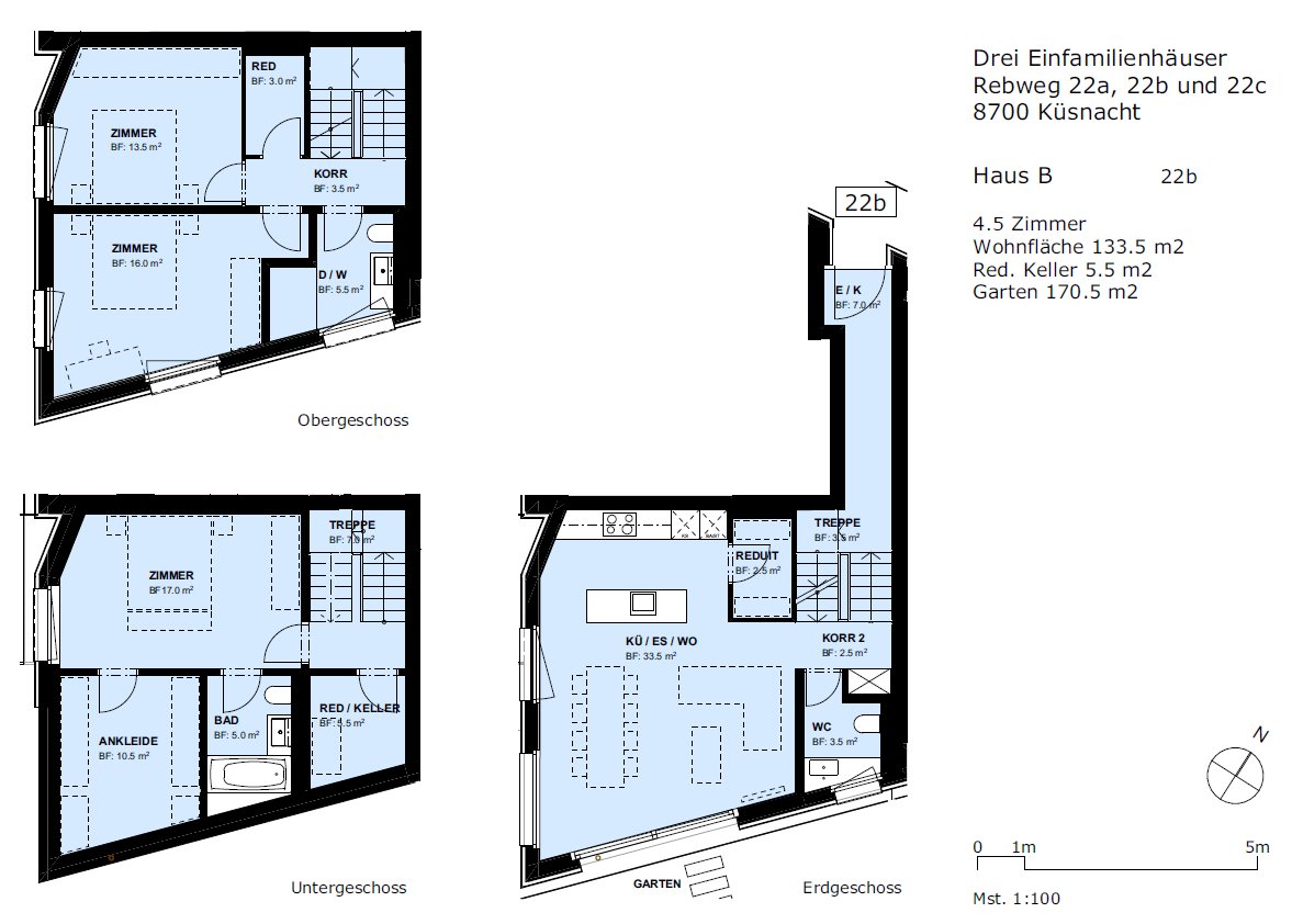 Grundriss Haus B